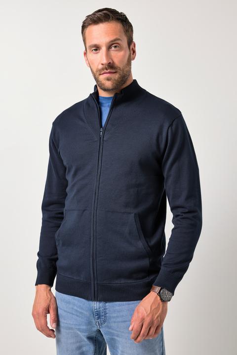 Produktbild JP1880 Strickjacke, Feinstrick, Stehkragen, Zipper, bis 7 XL (L)
