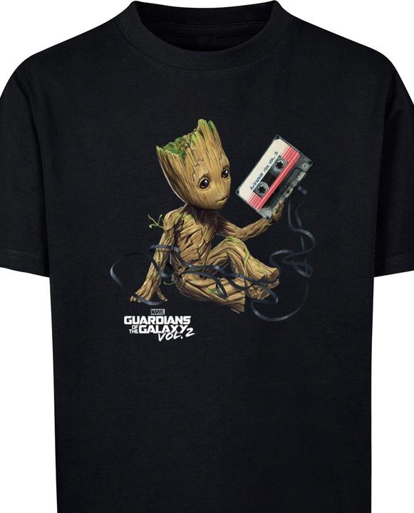 Produktbild Absolute Cult Kids Guardians Of The Galaxy Vol2 - Groot Tape Basic T-Shirt - 124483 (122, 128)