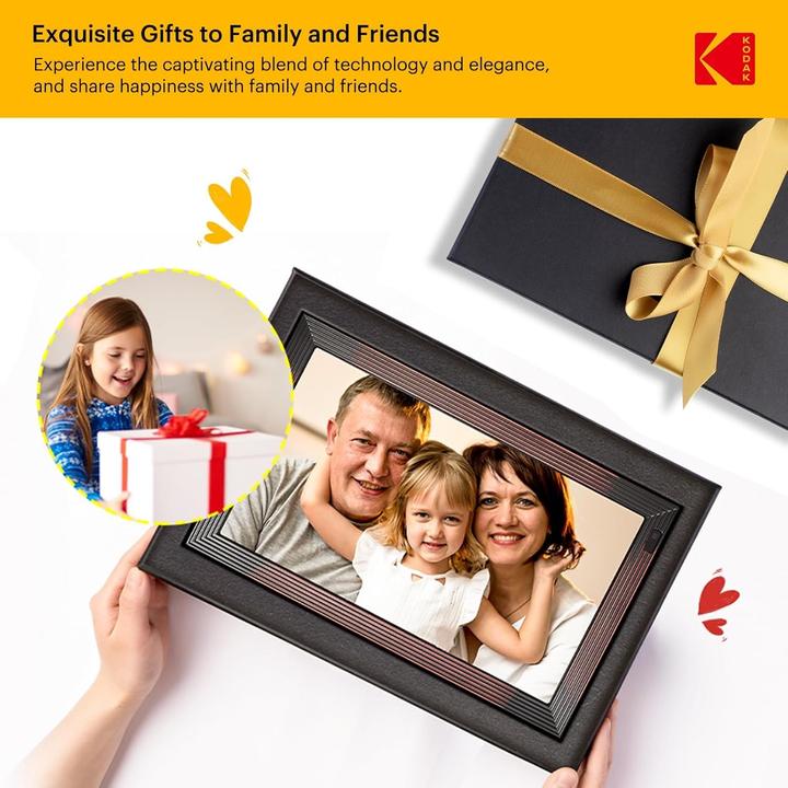 Image du produit Kodak Digitale Fotolijst mit WLAN, automatischer Rotation und App-Teilfunktion (27")