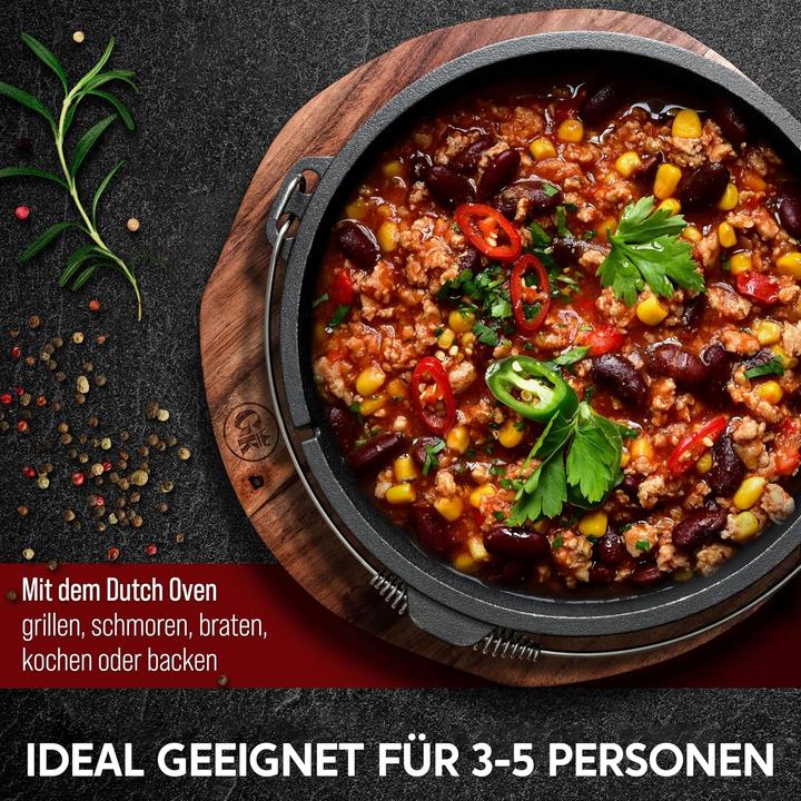 Actual product image Gusskönig Dutch Oven Set