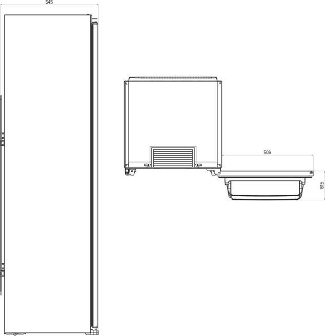 Produktbild Vox Einbaukühlschrank IKS 2790 E (E, H: 294 l, V: 177 cm,HumidityControl) (294 l)