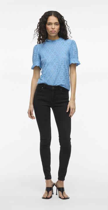 Actual product image Vila Besticktes Oberteil mit kurzen Ärmeln (S)