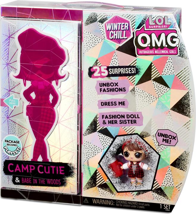 Actual product image MGA L.O.L. OMG Winter Chill Camp Cutie