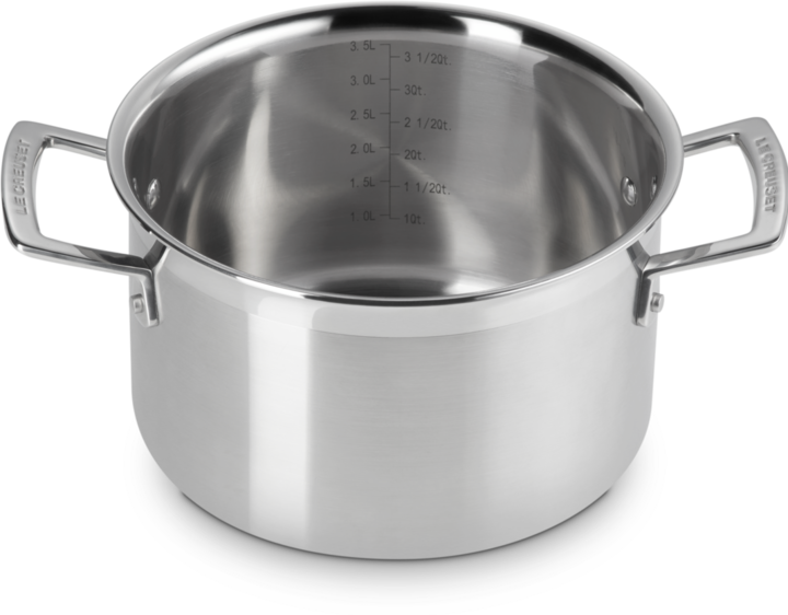 Actual product image Le Creuset 3-Ply (20 cm, Pot, Aluminium, Stainless steel)