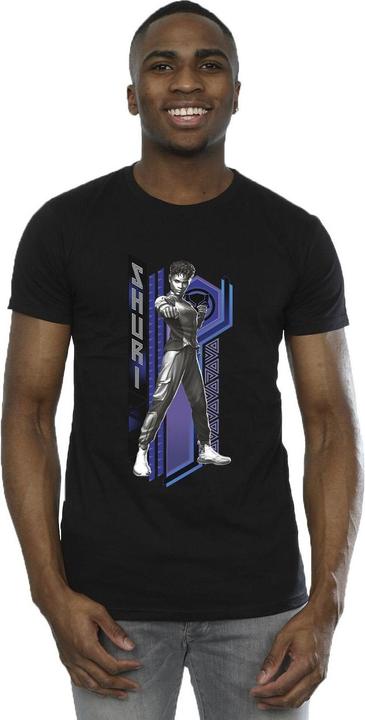 Image du produit - T-shirt BLACK PANTHER WAKANDA FOREVER SHURI POSE - Homme (4XL)