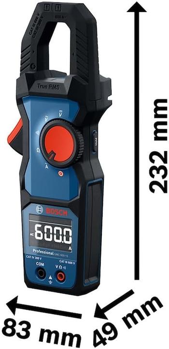 Image du produit EMC Strommesszange (CAT IV 300V, CAT III 600V)