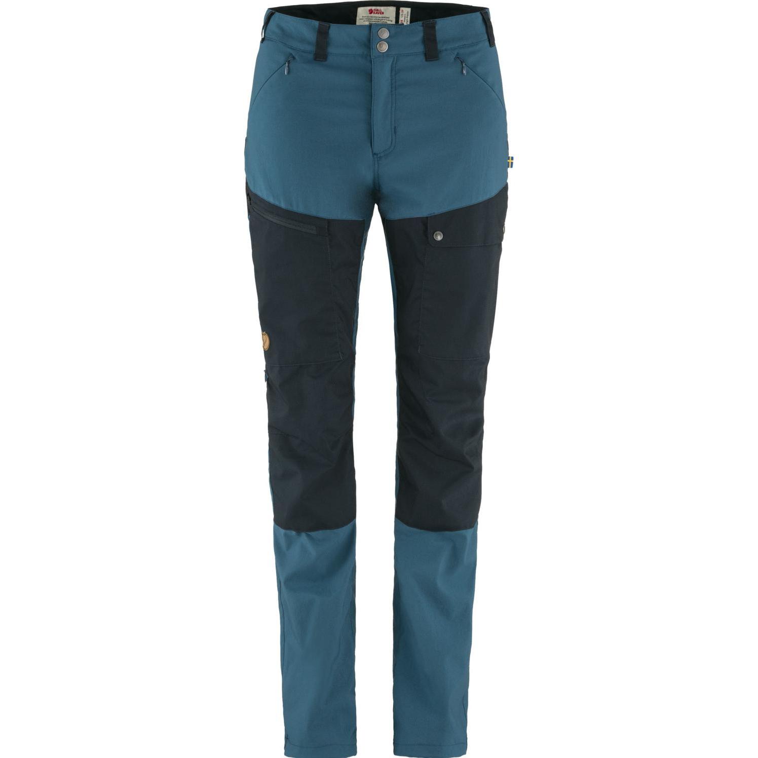 Fjällräven, Damen, Outdoorhose, Abisko Midsummer (42), Blau, 42