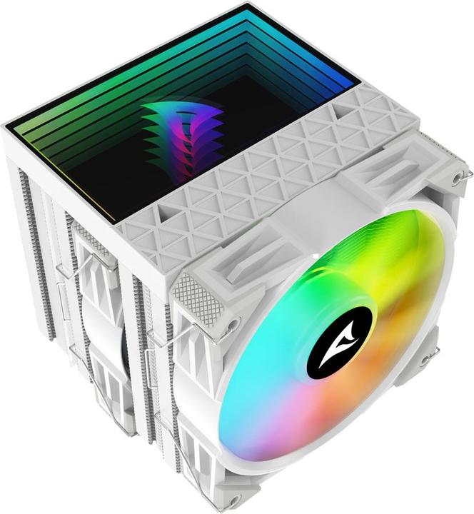 Produktbild Sharkoon A60 RGB White Air Cooler (159 mm)