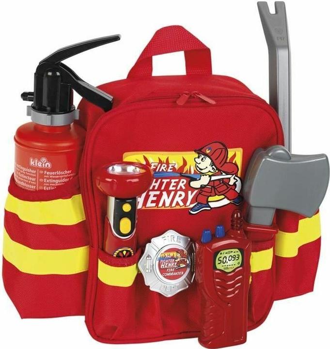 Actual product image Theo Klein Fire Brigade Backpack