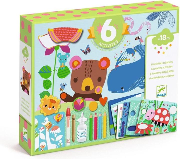 Image du produit Djeco 6 Activités créatives