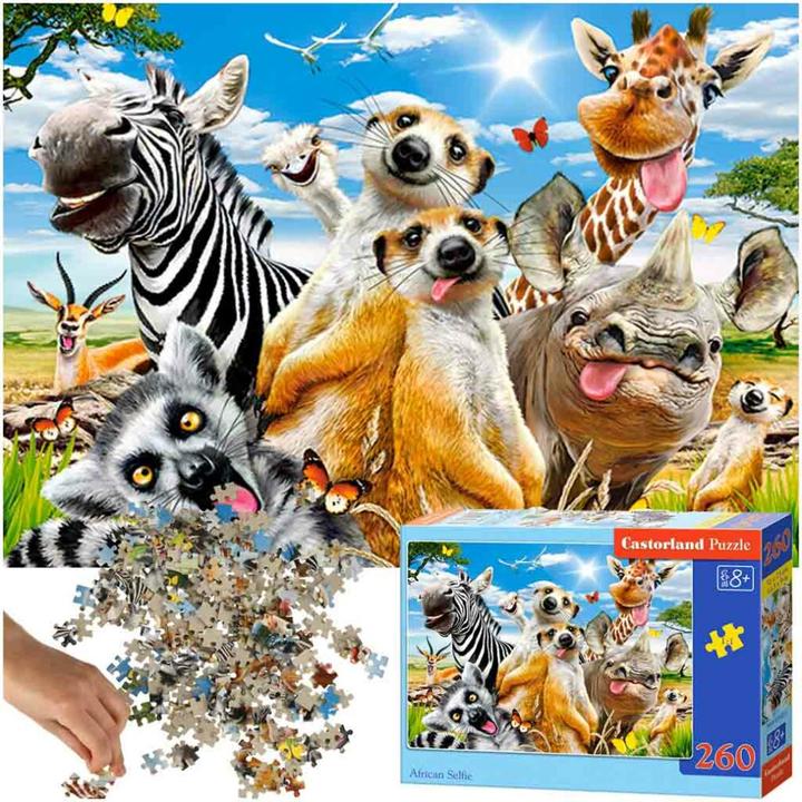 Immagine prodotto Castorland Puzzle Selfiey africano 260 pezzi (260 pezzi)