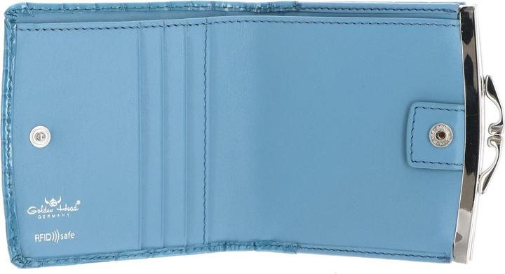 Actual product image Golden Head Cayenne wallet RFID leather 10 cm