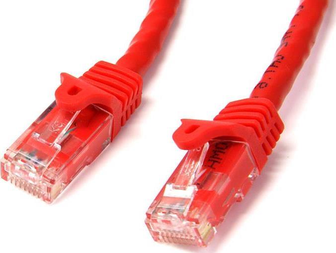 Actual product image StarTech 3m Red Cat6 Patch Cable (UTP, CAT6, 3 m)