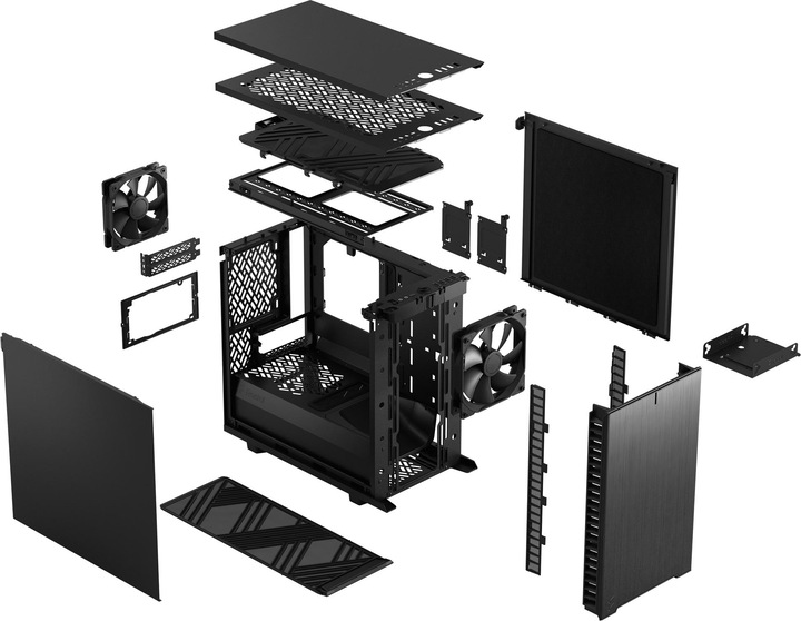 Actual product image Fractal Define 7 Nano Solid (Mini-ITX, Mini-DTX)