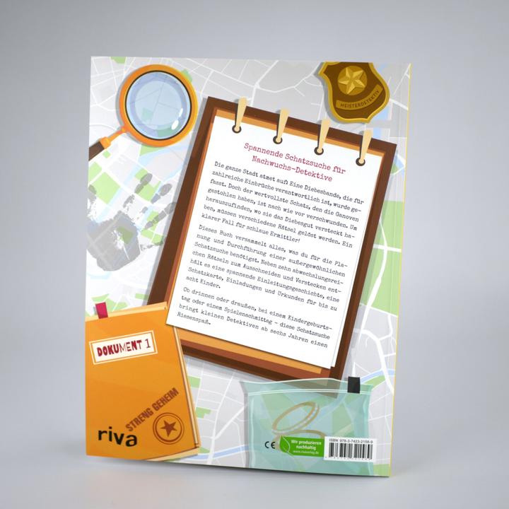 Produktbild Die Detektiv-Schatzsuche für deinen Kindergeburtstag (Deutsch, Catharina Aydemir, 2022)