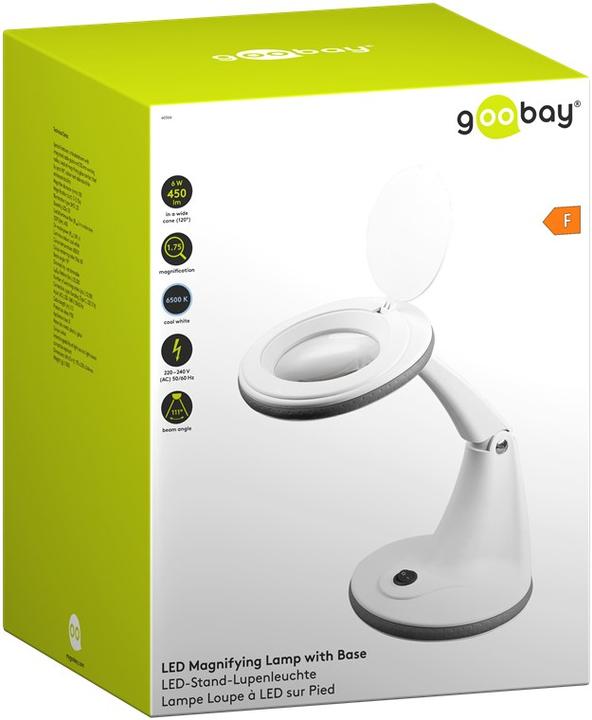 Produktbild Goobay LED-Stand-Lupenleuchte, 6 W (60366)