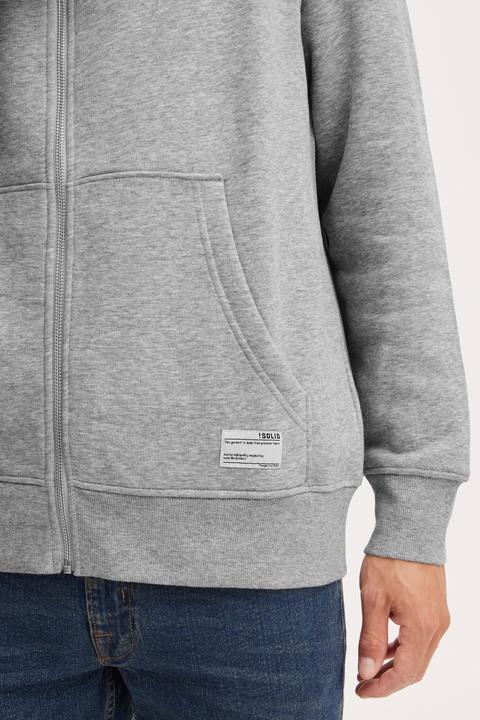 Actual product image Solid SDLenz Zipper SW - Sweatshirt - 21107421 (XL)