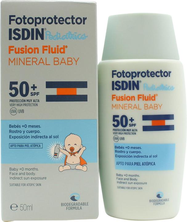 Isdin Mineral Baby (Sonnencreme, SPF 50, 50 ml)