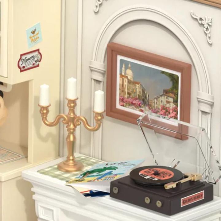 Actual product image Robotime Warm Dining Room