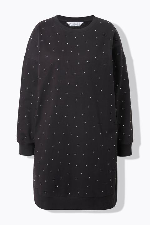 Produktbild Studio Untold Sweatkleid, oversized, Ziersteinchen (46, 48)