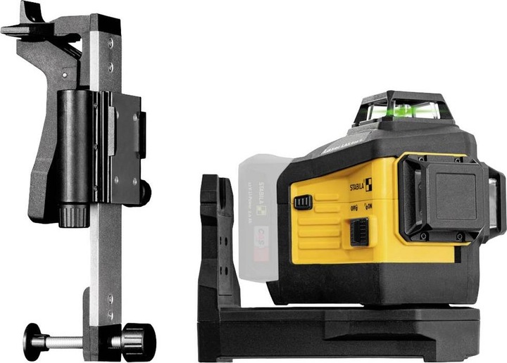 Image du produit Stabila LAX 600 G, système 12 V, 5-pcs Laser multiligne auto-nivelant Portée (max.) : 40m
