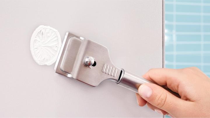 Produktbild tesa KLAAM Toilettenrollenhalter inkl. Klebelösung ohne Bohren