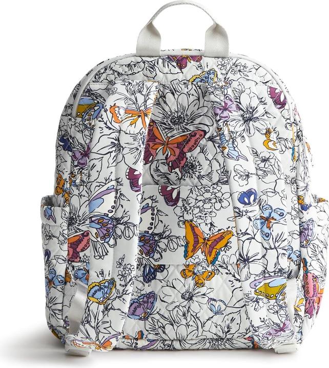 Actual product image Vera Bradley Bancroft Backpack Wing Bloom