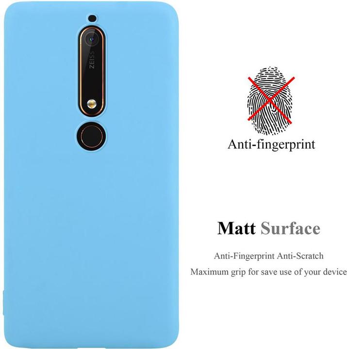 Image du produit Cadorabo Couverture TPU Candy (Nokia 6.1, Nokia X6 2018)