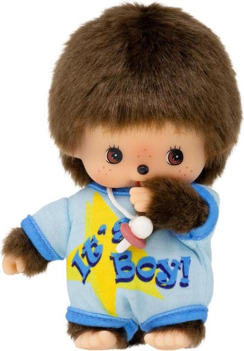 Image du produit Monchhichi Plüschfigur Bebichhichi Romper It's a Boy 15cm (14 cm)