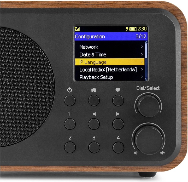Immagine prodotto Audizio DAB+ Radio Vicenza Braun, Radio Tuner: Internetradio, FM (Web radio, FM, DAB, WiFi, Bluetooth)