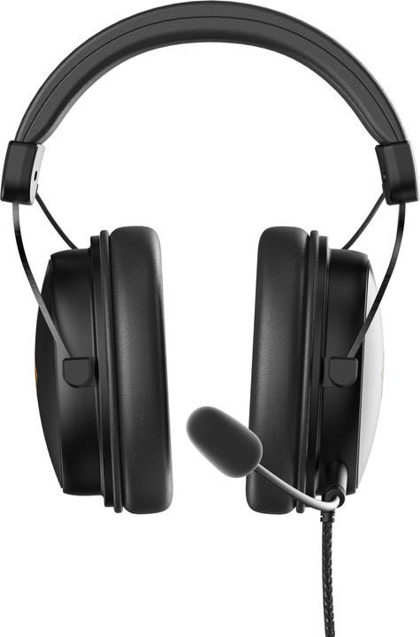 Actual product image Deltaco Headset Gaming Proteinleder,3,5-mm-Anschluss schwarz (Cable)