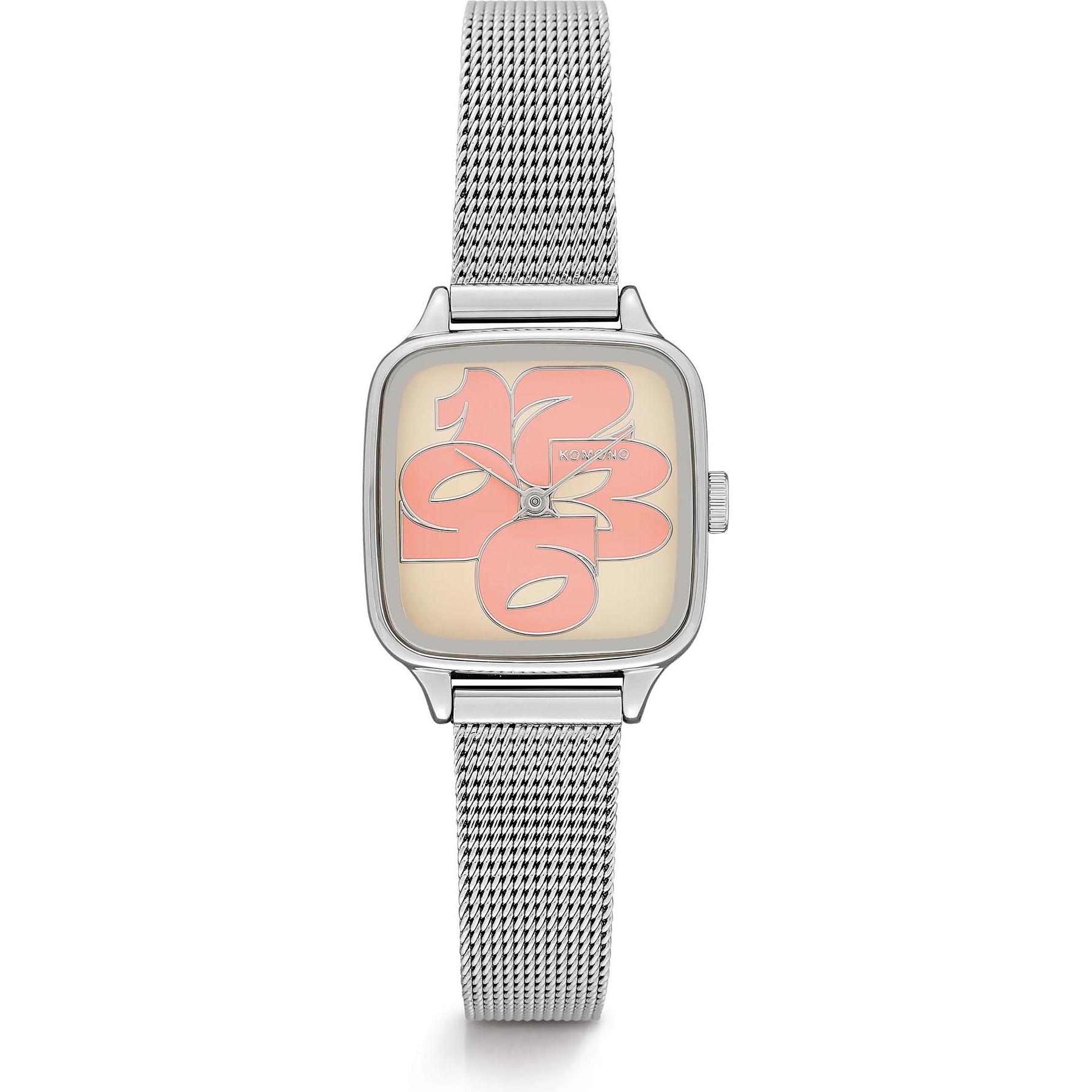 Komono, Armbanduhr, uhr kate royale cameo, Silber, (25 mm)