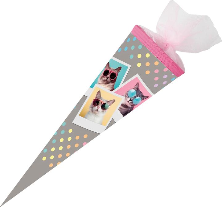 Magni Schultüte Cool Cats 50cm rund (50 cm)