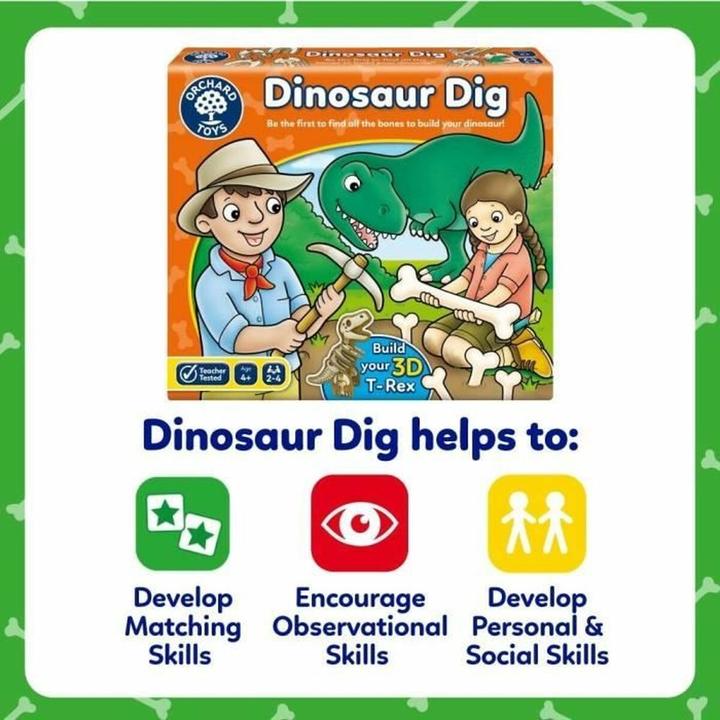 Actual product image Orchard Dinosaur Dig (French, 2 - 4 Players)