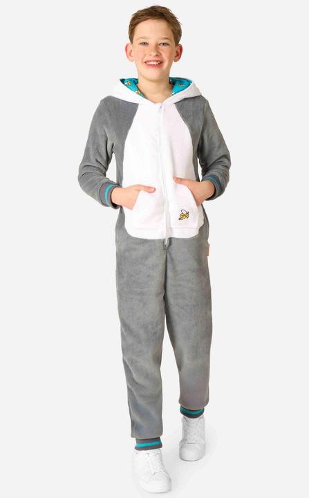 Immagine prodotto OppoSuits Lemur Onesie für Kinder (134, 140, 146, 152)