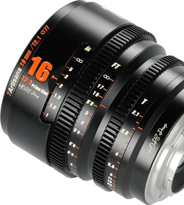 Immagine prodotto 7artisans Lunghezza focale fissa 16mm T/2.1 - Fujifilm X-Mount, tipo di obiettivo (Fujifilm X)