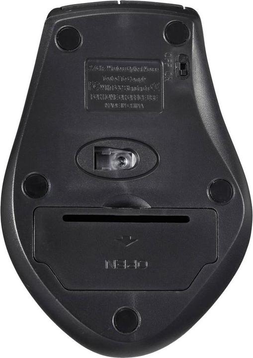 Produktbild Renkforce RF-WM-210 Maus Funk Optisch Schwarz 6 Tasten 1600 dpi Ergonomisch