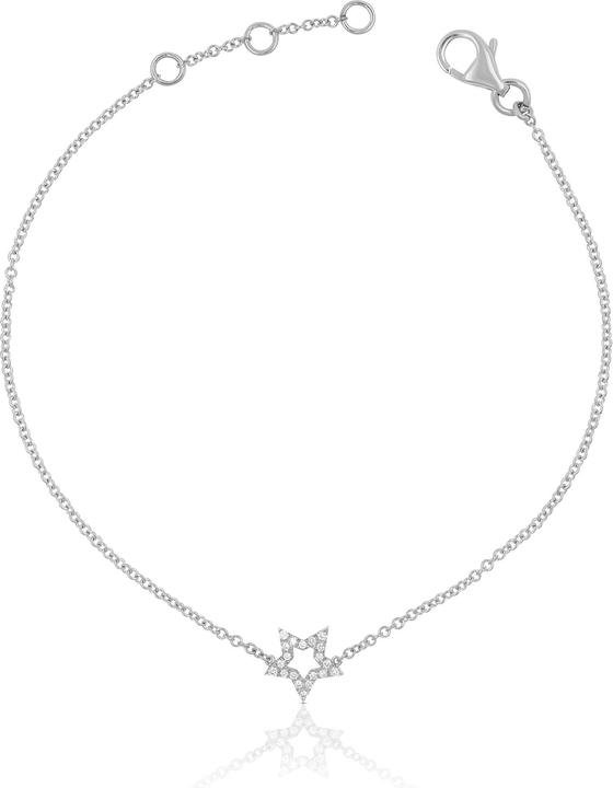 Produktbild Muau Stern (19 cm, 750/18K Weissgold)