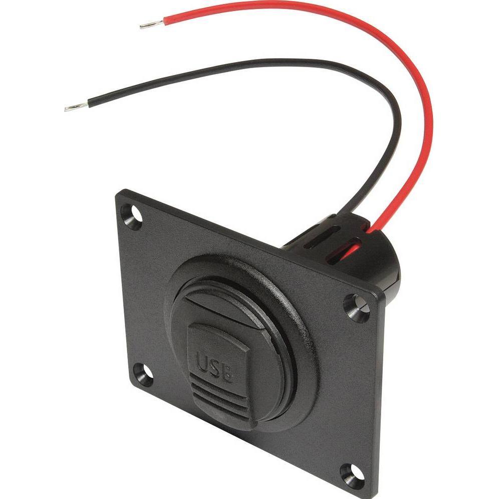 ProCar, Fahrzeug Werkzeug, Power USB Einbausteckdose Montageplatte und Deckel
