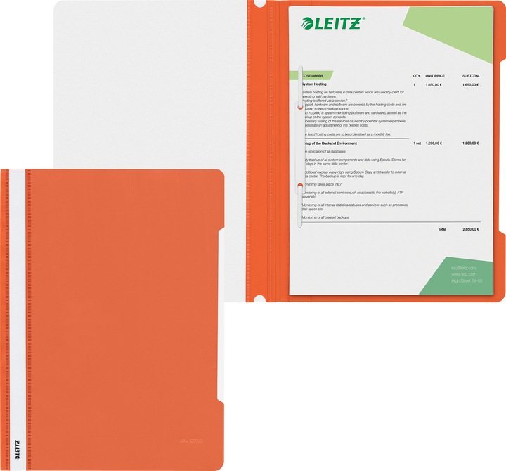Actual product image Leitz Standard plastic stapler (A4, 1 x)