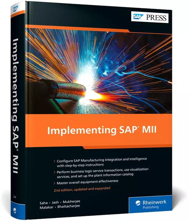 Produktbild Implementing SAP MII (Englisch, Abesh Bhattacharjee, Dipankar Saha, Sudipta Mukherjee, Supriya Malakar, Chandan Jash, 2023)