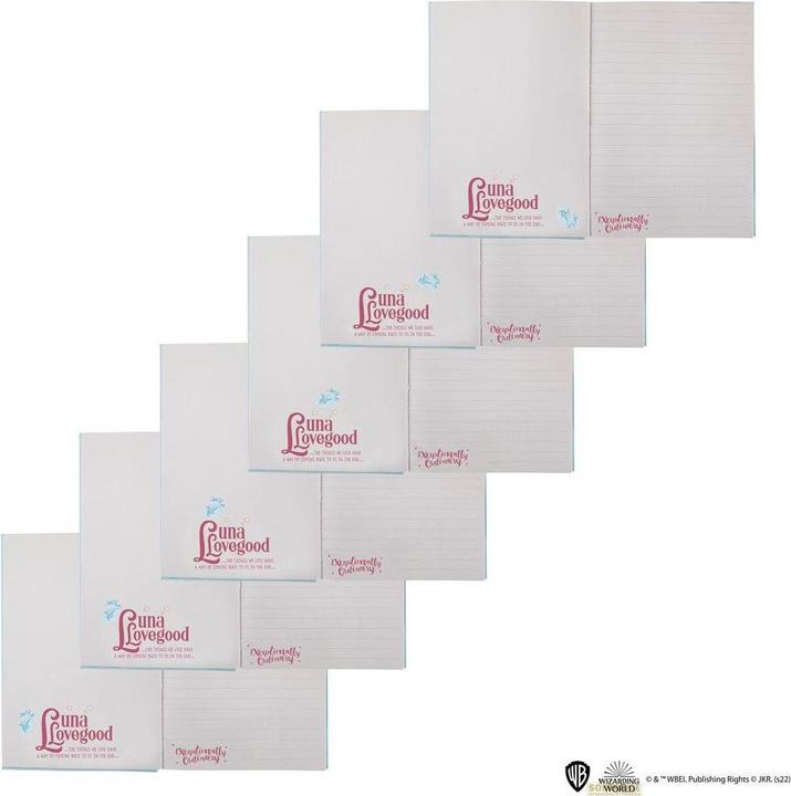 Actual product image Cinereplicas Harry Potter Notebook A5 Luna Lovegood (A5, Lined)