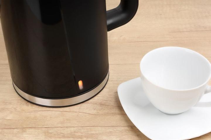 Produktbild Promis ELDOM NEEV Wasserkocher Fassungsvermögen 1 7 l Leistung 2200 W Stahlkern schwarz (1.70 l)