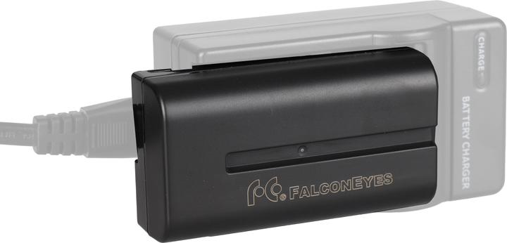 Actual product image Falcon Eyes Battery NP-F550 for DV-60/DV-112V/DV-126DB (Camera battery)
