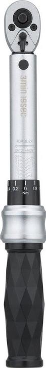 3min19sec Drehmomentschlüssel-Set (1/4", 1 Nm, 25 Nm)