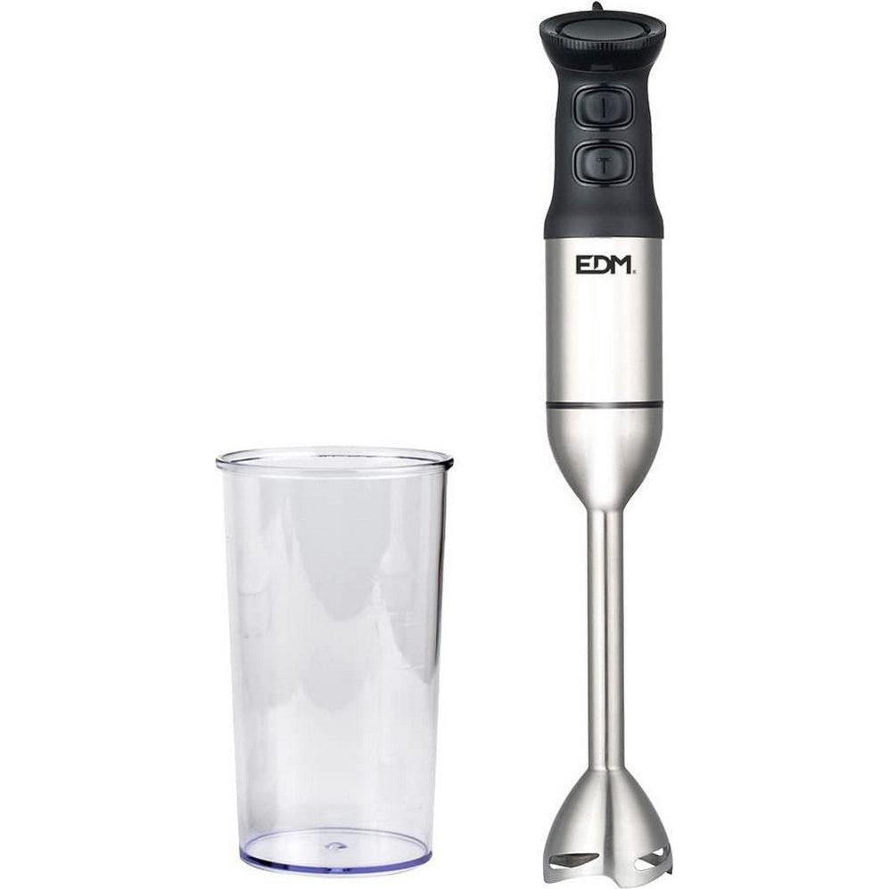 EDM Handmixer 1000 W, Staafmixer, Zwart, Zilver