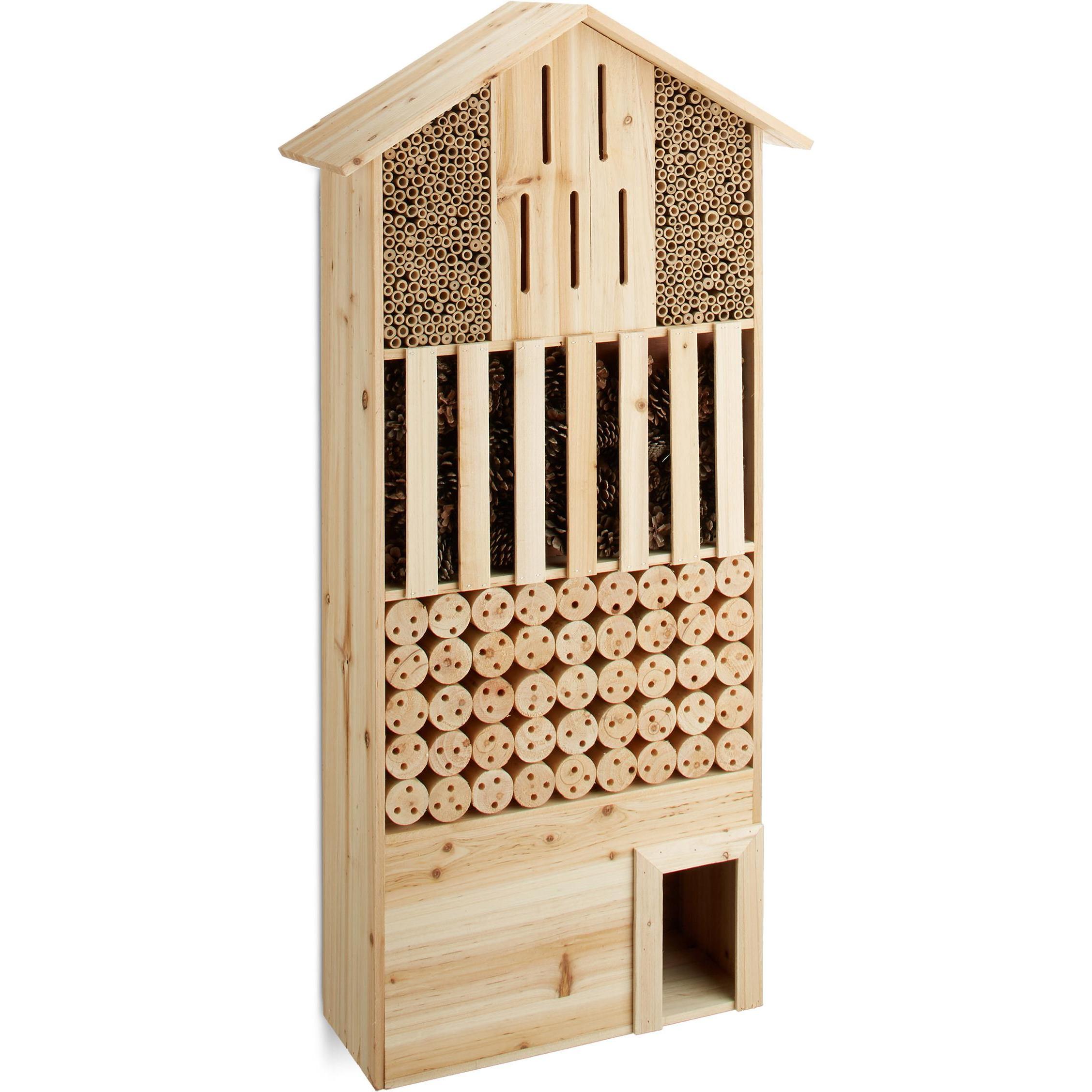 Thumbnail - Relaxdays, Insektenhotel, Insektenhotel (Marienkäfer, Florfliegen, Biene, Wildbienen, Schmetterlinge)