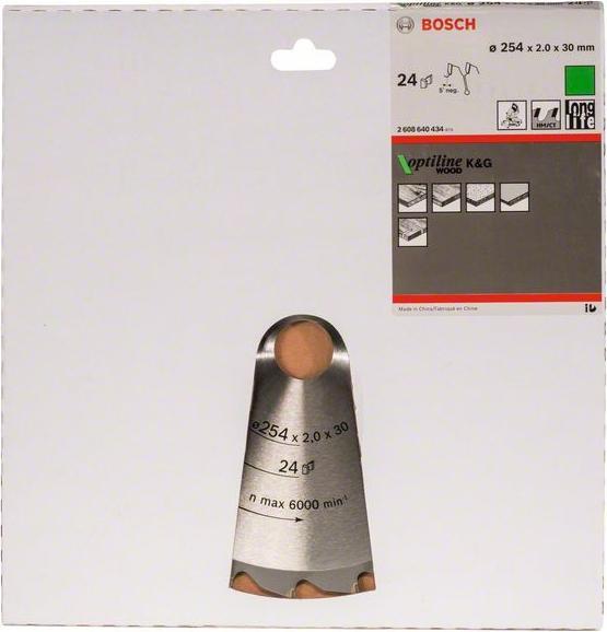 Produktbild Bosch Professional Zubehör PRO Wood Kreissägeblatt, 254 x 2 x 30 mm