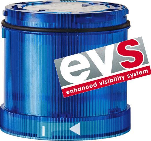 Produktbild Werma LED-EVS-Signalelement 24Vdc blau