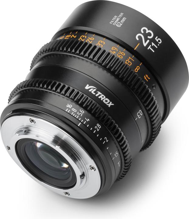 Image du produit Viltrox S 23mm T1.5 Cine MF M4/3 (Micro Four Thirds, APS-C / DX)
